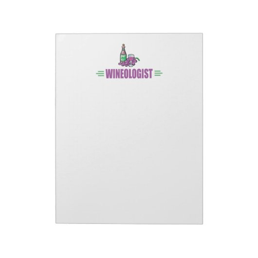 Funny Wine Notitieblok (Linkerzijde)