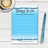 Funny Wine O'Clock Water Post-it® Notes