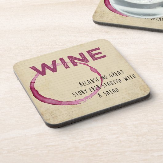 Funny Wine Onderzetters (Linkerzijde)