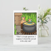 Funny Wine Party nodigt "spectickles" uit Kaart (Staand voorkant)