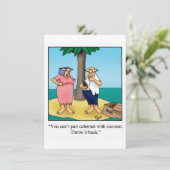 Funny Wine Party-uitnodigingen Kaart (Staand voorkant)