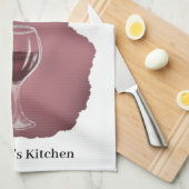 Funny Wine Quote Humor Schattige Theedoek (Quarter Fold)