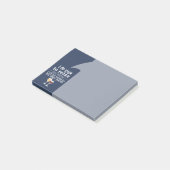 Funny Wine Quote - Ik drink wijn in yoga-broek Post-it® Notes (Schuin)