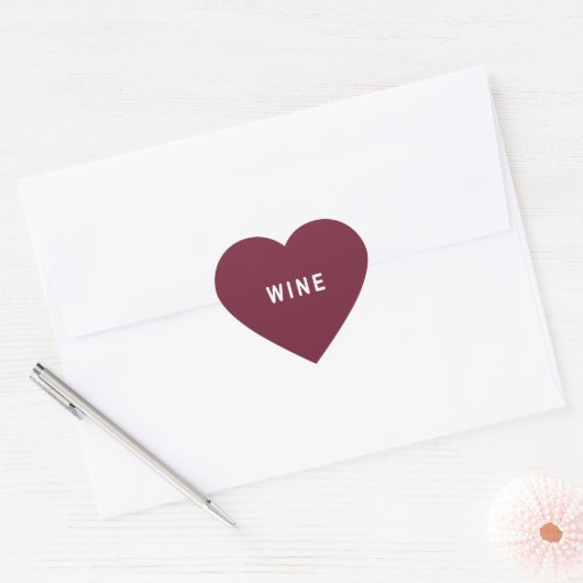 Funny wine sticker (Envelop)