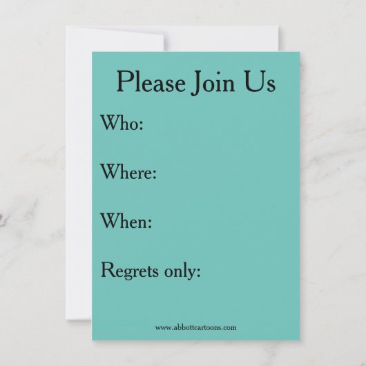 Funny Wine Tasting Party nodigt "spectickles" uit Kaart (Achterkant)