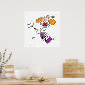 Funny Wine Tasting Party Poster (Keuken)