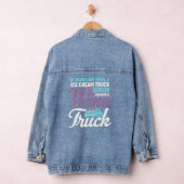 Funny Wine Truck Volwassenen Humor Drink Denim Jacket (Hangar)