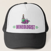 Funny Wine Trucker Pet (Voorkant)