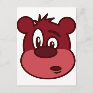 Funny Winking Bear Briefkaart
