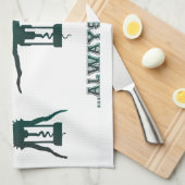 Funny Winter Exercises Theedoek (Quarter Fold)