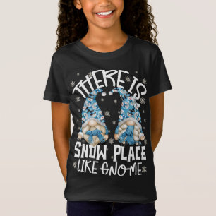 Funny Winter Gezegde sneeuwbal sneeuwvlok gnoom T-shirt