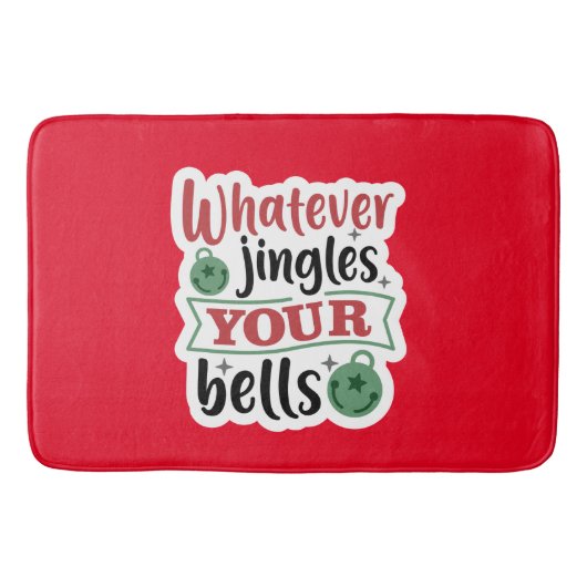 Funny Winter Kitchen Bath Rug Mat Home (Voorkant)