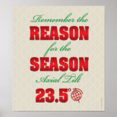 Funny Winter Solstice poster (Voorkant)