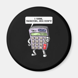 Funny Wiskunde Algebra calculator wiskunde Joke Magneet