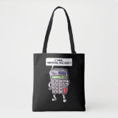 Funny Wiskunde Algebra calculator wiskunde Joke Tote Bag (Voorkant)