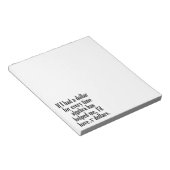 Funny Wiskunde/Algebra Quote - Ik zou x dollar heb Notitieblok (Schuin)