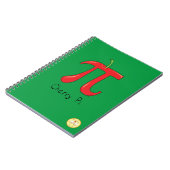 Funny Wiskunde Cherry Pi Notitieboek (Linkerzijde)