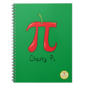 Funny Wiskunde Cherry Pi Notitieboek (Voorkant)