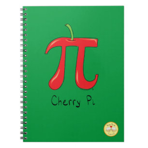 Funny Wiskunde Cherry Pi Notitieboek