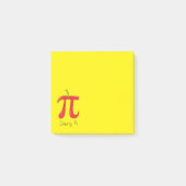 Funny Wiskunde Cherry Pi Post-it® Notes (Voorkant)