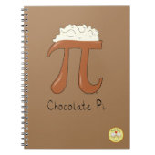 Funny Wiskunde Chocolate Pi-symbool Notitieboek (Voorkant)