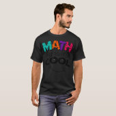 Funny Wiskunde: Cool Teachers Nerds Geeks STEM  T-shirt (Voorkant volledig)