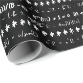 Funny Wiskunde Formulae Gift voor Wiskundige Cadeaupapier (Rol Hoek)