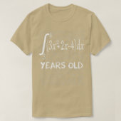 Funny wiskunde geek 40 jaar oud 40ste verjaardag i t-shirt (Design voorkant)