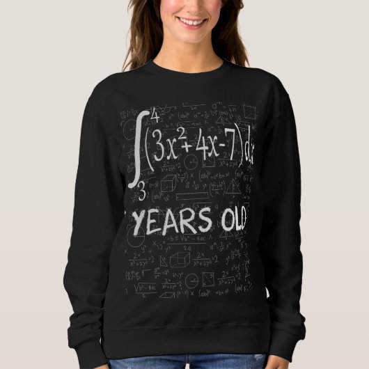 Funny Wiskunde Geek Integral Calculus 44e verjaard Trui (Voorkant)