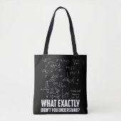 Funny Wiskunde Geek Physics Science Joke Tote Bag (Voorkant)