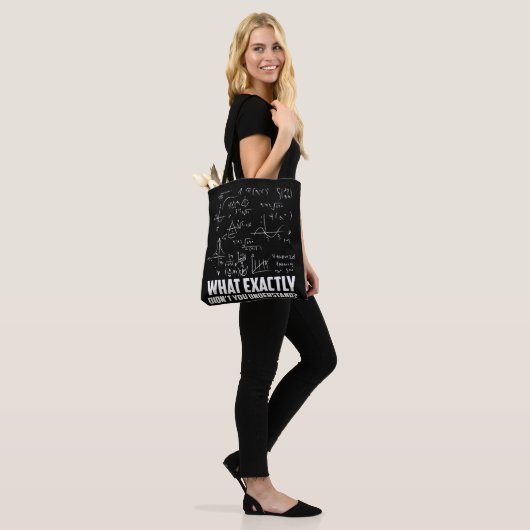 Funny Wiskunde Geek Physics Science Joke Tote Bag (Op model)