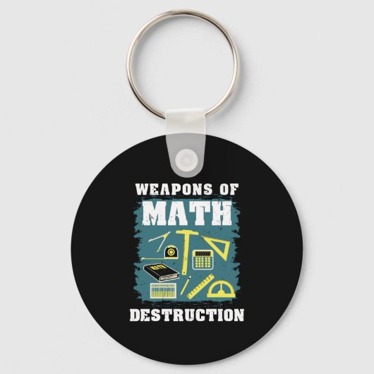 Funny Wiskunde Gifts Sleutelhanger (Voorkant)