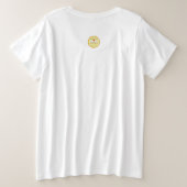 Funny Wiskunde Humor Lemon Pi Grote Maat T-shirt (Design achterkant)