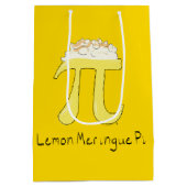 Funny Wiskunde Humor Lemon Pi Medium Cadeauzakje (Achterkant)