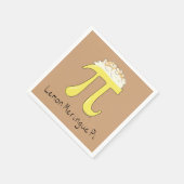 Funny Wiskunde Humor Lemon Pi Servet (Hoek)