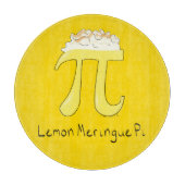 Funny Wiskunde Humor Lemon Pi Snijplank (Voorkant)