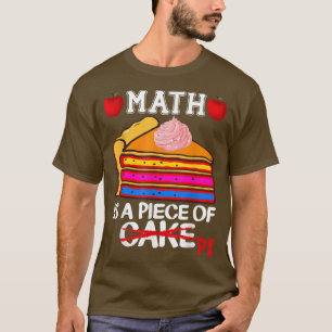 Funny Wiskunde is een stuk kinderdocent pi da T-shirt