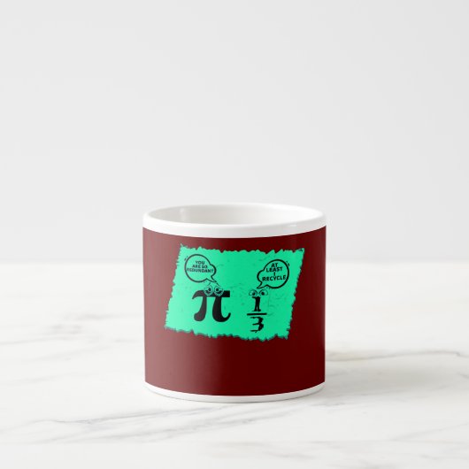 Funny Wiskunde Joke Mathematics Wiskunde Humor Stu Espresso Kop (Voorkant)