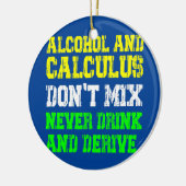 Funny Wiskunde Joke Mathematics Wiskunde Humor Stu Keramisch Ornament (Links)