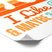 Funny Wiskunde leraar 14 maart 1999 Merch I like Poster (Hoek)