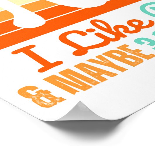 Funny Wiskunde leraar 14 maart 1999 Merch I like Poster (Hoek)