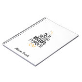 Funny wiskunde, op maat gesneden geschenk notitieboek (Linkerzijde)