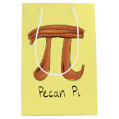 Funny Wiskunde Pecan Pi Thanksgiving Herfst Medium Cadeauzakje (Voorkant)