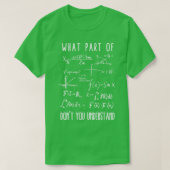 Funny Wiskunde Pi Day Mathematica Docent Geek Nerd T-shirt (Design voorkant)