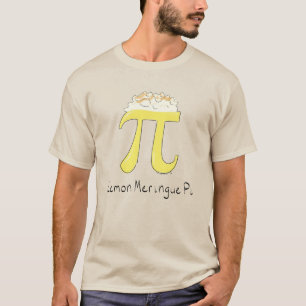 Funny Wiskunde Pi Symbol Lemon Meringue T-shirt