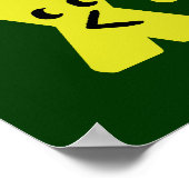 Funny Wiskunde Probleem Poster (Hoek)