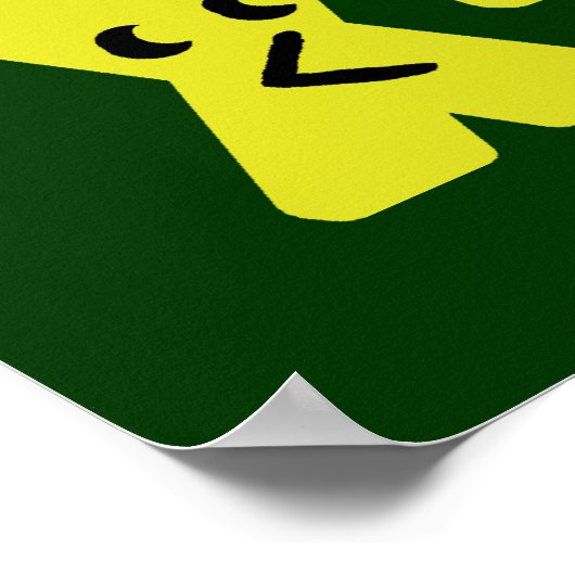 Funny Wiskunde Probleem Poster (Hoek)