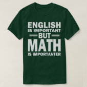 Funny Wiskunde Science Nerd Teacher Gift Idee Birt T-shirt (Design voorkant)