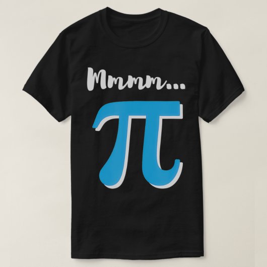 Funny Wiskunde Sciene Pi T-shirt (Design voorkant)