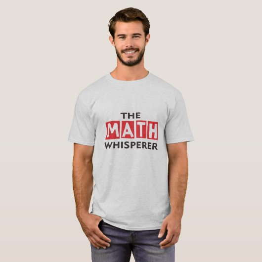 Funny Wiskunde Shirt wiskundige Gift Idea (Voorkant volledig)